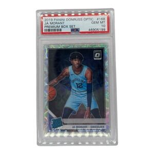 Panini Donruss Optic 2019-20 Ja Morant Rated Rookie RC PSA 10 /249